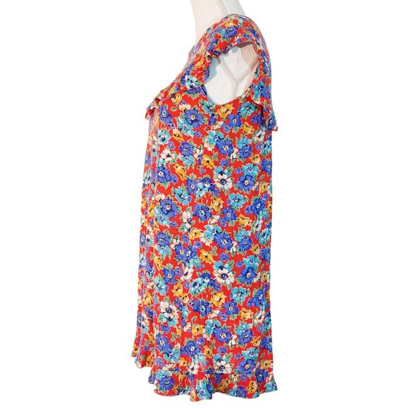 Vintage Paul Reeves for The Universal Witness Made in England 1960s Floral Tunic - Picture 3 of 9